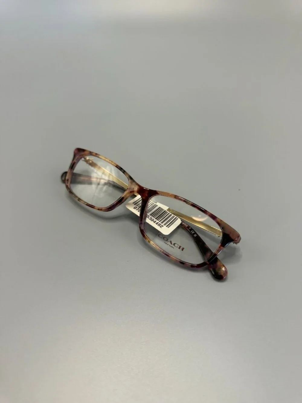 Coach HC6110 5739 Petal Tortoise Eyeglass Frames 52-16-140 New Demo